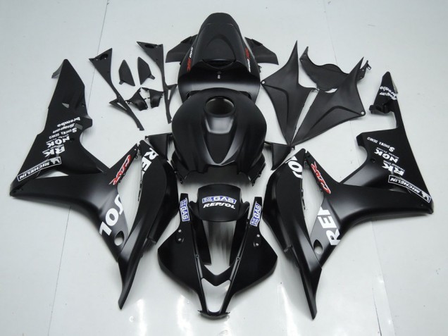 Cheap 2007-2008 Matte Black Repsol Honda CBR600RR Motorcyle Fairings UK Cheap 2007-2008 Matte Black Repsol Honda CBR600RR Motorcyle Fairings UK