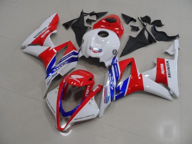 Cheap 2007-2008 White Red Blue Motul Honda CBR600RR Motorbike Fairing Kits UK