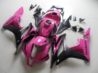 Cheap 2007-2008 Pink Black Honda CBR600RR Motorbike Fairings UK