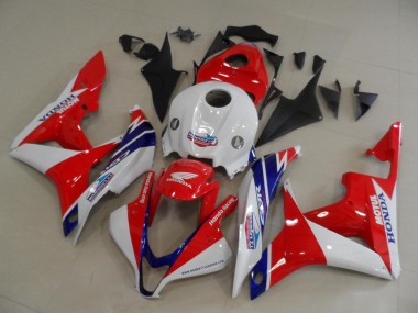 Cheap 2007-2008 Red White Honda CBR600RR Motorcycle Fairing UK