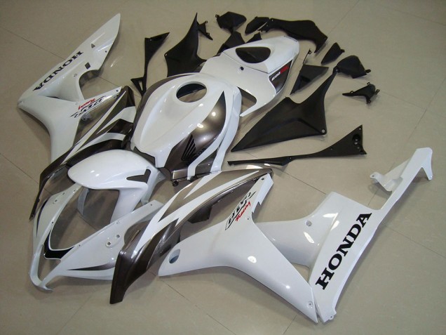 Cheap 2007-2008 White Silver Honda CBR600RR Motorcycle Fairing Kits UK Cheap 2007-2008 White Silver Honda CBR600RR Motorcycle Fairing Kits UK