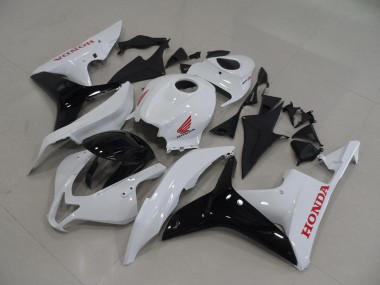 Cheap 2007-2008 White Black Honda CBR600RR Replacement Motorcycle Fairings UK