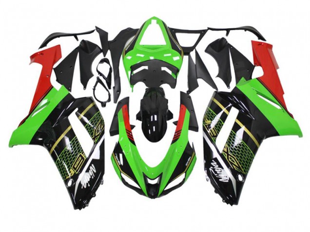 Cheap 2007-2008 Green Black Kawasaki ZX6R Motorcycle Fairing Kit UK Cheap 2007-2008 Green Black Kawasaki ZX6R Motorcycle Fairing Kit UK