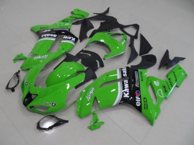 Cheap 2007-2008 Green Arrow Kawasaki ZX6R Motorbike Fairing Kits UK