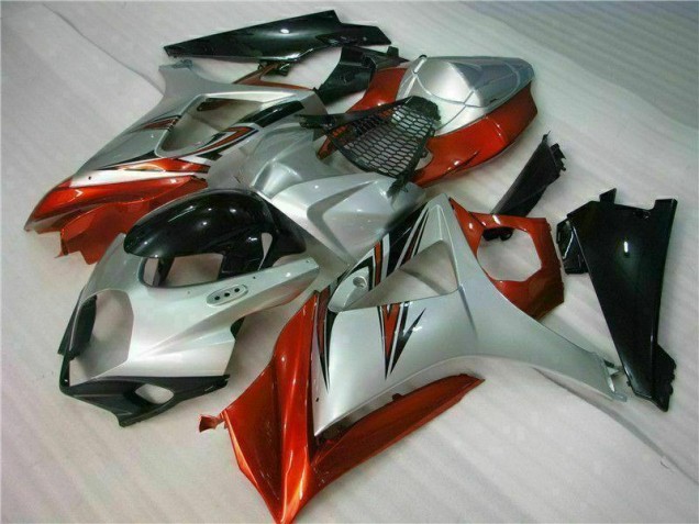 Cheap 2007-2008 Brown Silver Suzuki GSXR 1000 K7 Motorbike Fairings UK Cheap 2007-2008 Brown Silver Suzuki GSXR 1000 K7 Motorbike Fairings UK