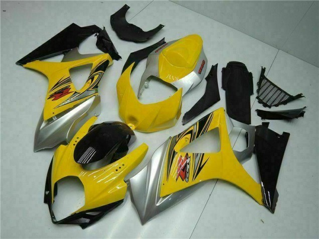 Cheap 2007-2008 Yellow Suzuki GSXR 1000 K7 Bike Fairing Kit UK Cheap 2007-2008 Yellow Suzuki GSXR 1000 K7 Bike Fairing Kit UK