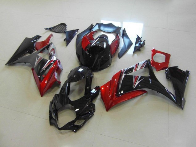 Cheap 2007-2008 Red Black No Sticker Suzuki GSXR 1000 K7 Motorbike Fairings UK Cheap 2007-2008 Red Black No Sticker Suzuki GSXR 1000 K7 Motorbike Fairings UK
