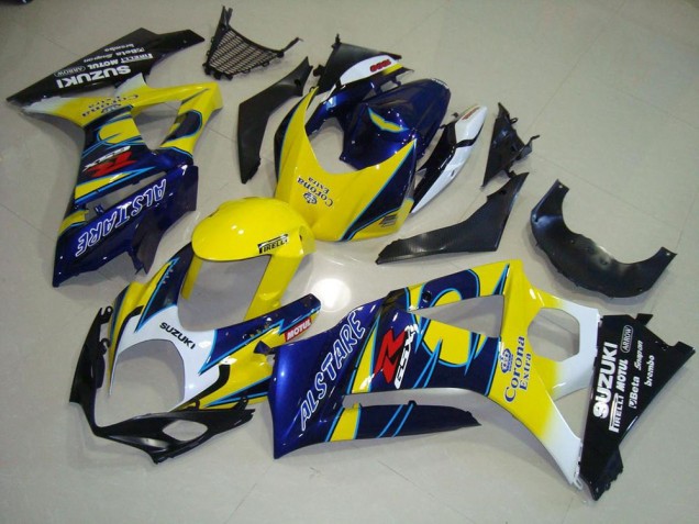 Cheap 2007-2008 Yellow Corona Suzuki GSXR 1000 K7 Bike Fairing Kit UK Cheap 2007-2008 Yellow Corona Suzuki GSXR 1000 K7 Bike Fairing Kit UK