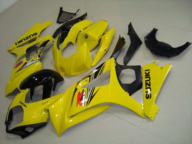 Cheap 2007-2008 Yellow Suzuki GSXR 1000 K7 Motorcycle Fairings Kit UK Cheap 2007-2008 Yellow Suzuki GSXR 1000 K7 Motorcycle Fairings Kit UK