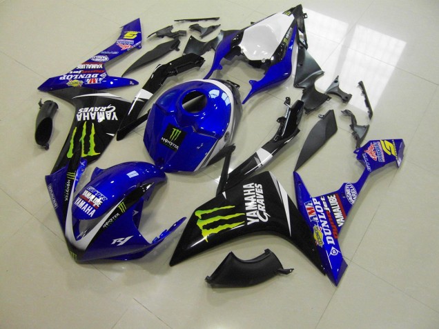Cheap 2007-2008 Blue Monster Yamaha YZF R1 Motorcylce Fairings UK Cheap 2007-2008 Blue Monster Yamaha YZF R1 Motorcylce Fairings UK