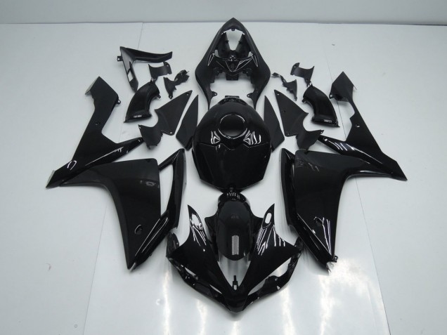 Cheap 2007-2008 Glossy Black Yamaha YZF R1 Motorcycle Fairing Kit UK Cheap 2007-2008 Glossy Black Yamaha YZF R1 Motorcycle Fairing Kit UK