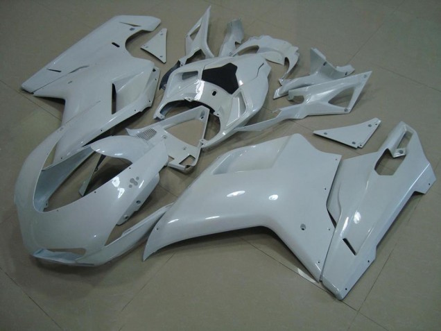Cheap 2007-2014 Glossy White Ducati 848 1098 1198 Moto Fairings UK Cheap 2007-2014 Glossy White Ducati 848 1098 1198 Moto Fairings UK