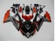 Cheap 2008-2010 Black Orange Grey Suzuki GSXR 600/750 Motorbike Fairing Kits UK