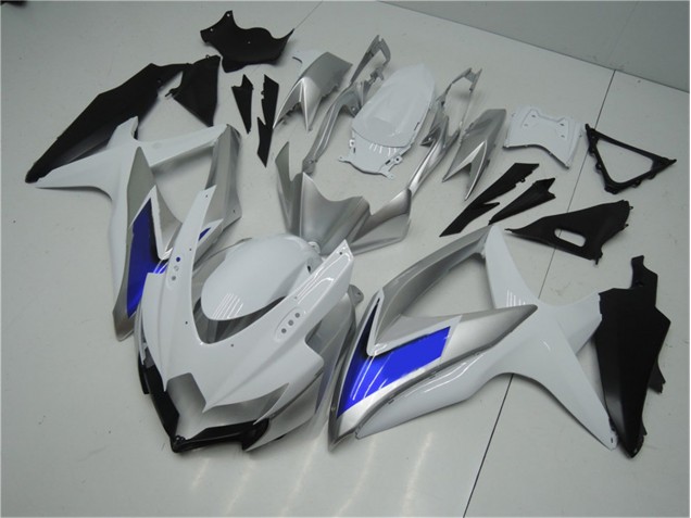 Cheap 2008-2010 White Silver Blue Suzuki GSXR 600/750 Motorcycle Fairings Kit UK Cheap 2008-2010 White Silver Blue Suzuki GSXR 600/750 Motorcycle Fairings Kit UK