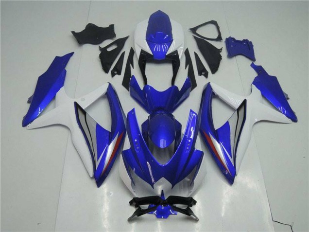 Cheap 2008-2010 Blue White Suzuki GSXR 600/750 Motorcylce Fairings UK Cheap 2008-2010 Blue White Suzuki GSXR 600/750 Motorcylce Fairings UK