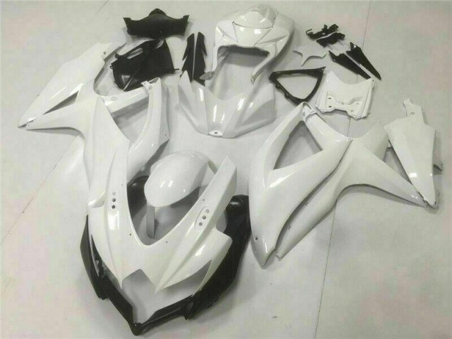 Cheap 2008-2010 White Suzuki GSXR 600/750 Motorcylce Fairings UK Cheap 2008-2010 White Suzuki GSXR 600/750 Motorcylce Fairings UK