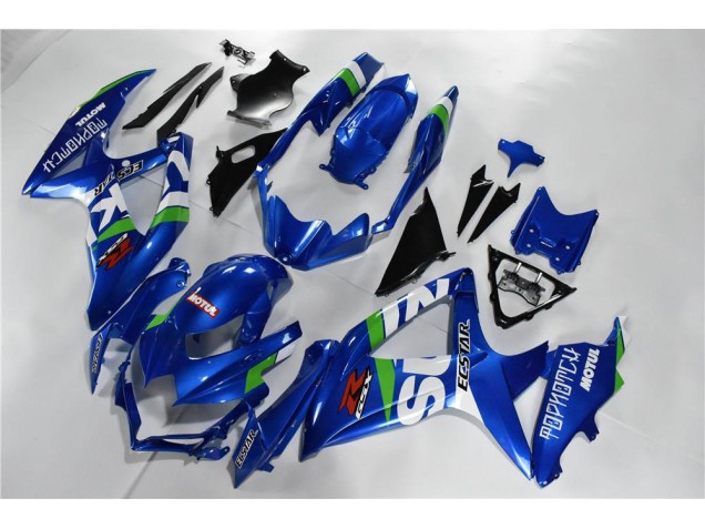 Cheap 2008-2010 Blue White Green Suzuki GSXR 600/750 Motor Bike Fairings UK