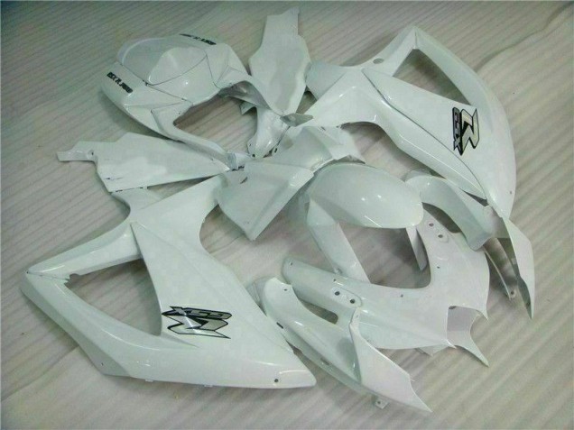 Cheap 2008-2010 White Suzuki GSXR 600/750 Bike Fairing Kit UK
