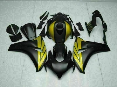 Cheap 2008-2011 Black Gold Honda CBR1000RR Replacement Motorcycle Fairings UK