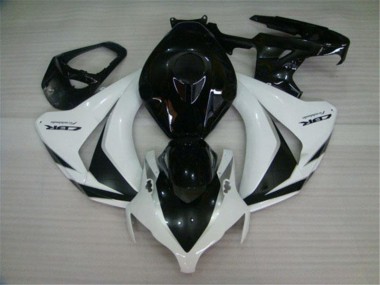 Cheap 2008-2011 Black White Honda CBR1000RR Motorcycle Fairings UK