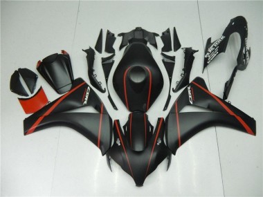 Cheap 2008-2011 Matte Black Red Honda CBR1000RR Motorcycle Fairing UK
