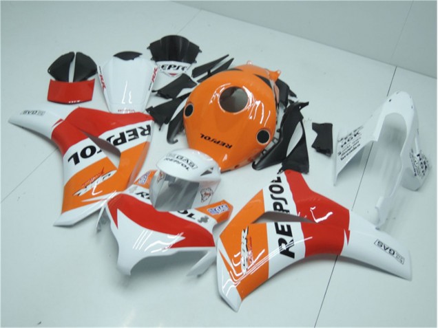 Cheap 2008-2011 Orange White Red Repsol Honda CBR1000RR Motorcycle Fairing Kits UK Cheap 2008-2011 Orange White Red Repsol Honda CBR1000RR Motorcycle Fairing Kits UK