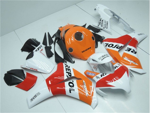 Cheap 2008-2011 Orange White Red Repsol Honda CBR1000RR Motorcycle Fairing Kits UK Cheap 2008-2011 Orange White Red Repsol Honda CBR1000RR Motorcycle Fairing Kits UK
