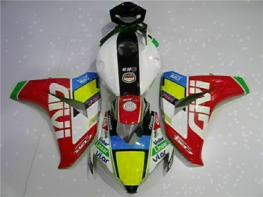Cheap 2008-2011 Red White Honda CBR1000RR Bike Fairing UK