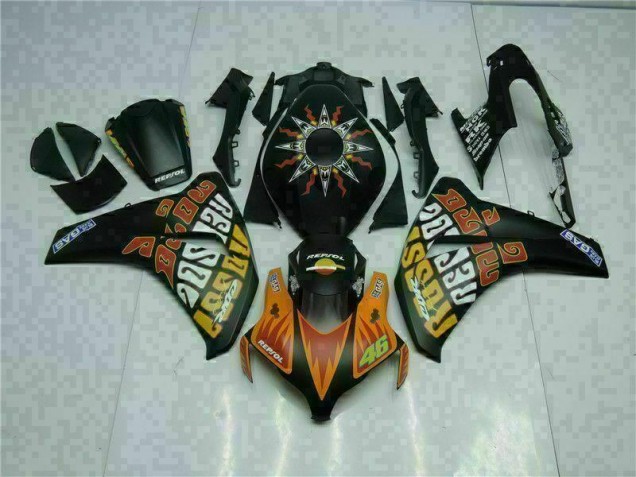Cheap 2008-2011 Orange Black Honda CBR1000RR Motorcyle Fairings UK Cheap 2008-2011 Orange Black Honda CBR1000RR Motorcyle Fairings UK