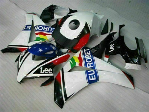 Cheap 2008-2011 White Blue Red Eurobet Lee Honda CBR1000RR Motorcycle Fairing Kit UK Cheap 2008-2011 White Blue Red Eurobet Lee Honda CBR1000RR Motorcycle Fairing Kit UK