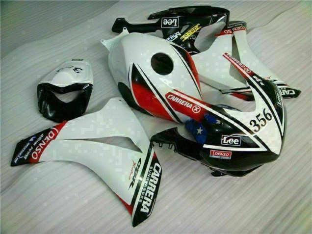 Cheap 2008-2011 White Black Honda CBR1000RR Motorcylce Fairings & Plastics UK