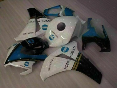 Cheap 2008-2011 White Blue Honda CBR1000RR Bike Fairings UK