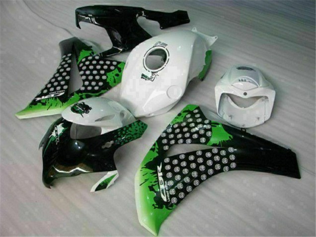 Cheap 2008-2011 Green White Honda CBR1000RR Motor Bike Fairings UK Cheap 2008-2011 Green White Honda CBR1000RR Motor Bike Fairings UK