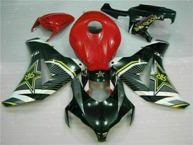 Cheap 2008-2011 Red Black Honda CBR1000RR Motorcycle Fairing UK