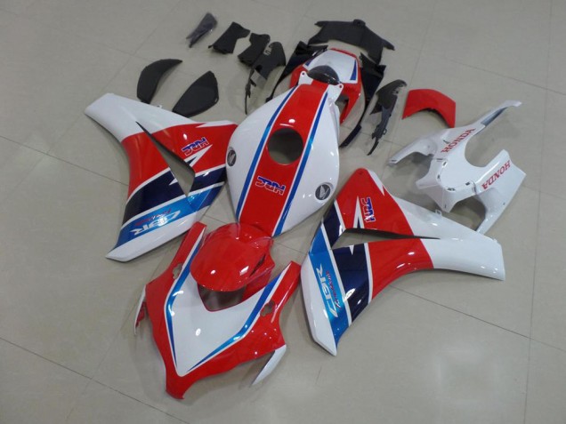Cheap 2008-2011 Red White Blue HRC Honda CBR1000RR Motorcycle Fairing UK Cheap 2008-2011 Red White Blue HRC Honda CBR1000RR Motorcycle Fairing UK