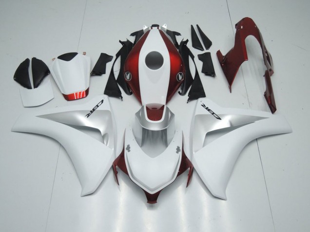Cheap 2008-2011 Candy Red White and Silver Honda CBR1000RR Motorcycle Fairing Kits UK Cheap 2008-2011 Candy Red White and Silver Honda CBR1000RR Motorcycle Fairing Kits UK