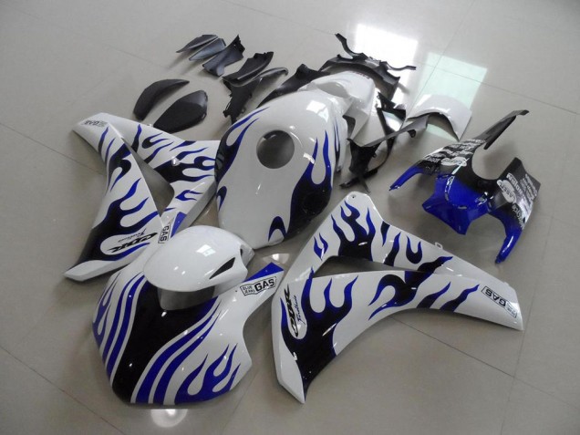 Cheap 2008-2011 Blue Black Flame Race Honda CBR1000RR Motorbike Fairing Kits UK Cheap 2008-2011 Blue Black Flame Race Honda CBR1000RR Motorbike Fairing Kits UK