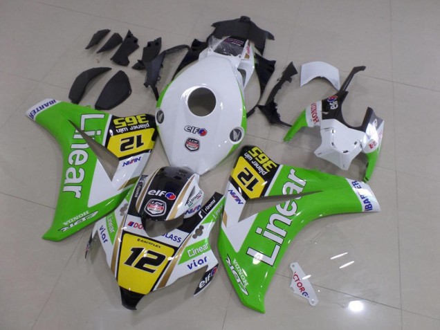 Cheap 2008-2011 Green Linear 12 Honda CBR1000RR Moto Fairings UK Cheap 2008-2011 Green Linear 12 Honda CBR1000RR Moto Fairings UK