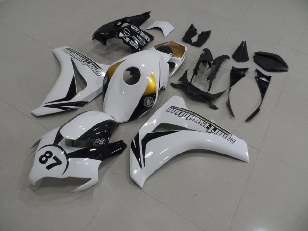 Cheap 2008-2011 White and Black 87 Honda CBR1000RR Bike Fairings UK Cheap 2008-2011 White and Black 87 Honda CBR1000RR Bike Fairings UK