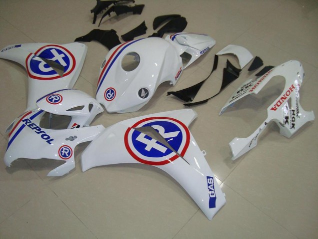Cheap 2008-2011 White Repsol Honda CBR1000RR Motorcycle Fairing Kits UK Cheap 2008-2011 White Repsol Honda CBR1000RR Motorcycle Fairing Kits UK