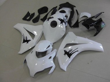 Cheap 2008-2011 White with Special Decals Honda CBR1000RR Motorbike Fairing UK