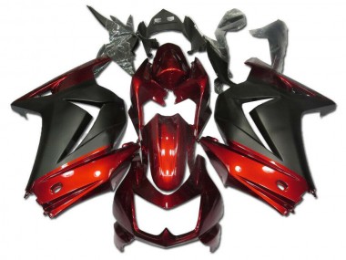 Cheap 2008-2012 Red Grey Kawasaki EX250 Bike Fairing UK
