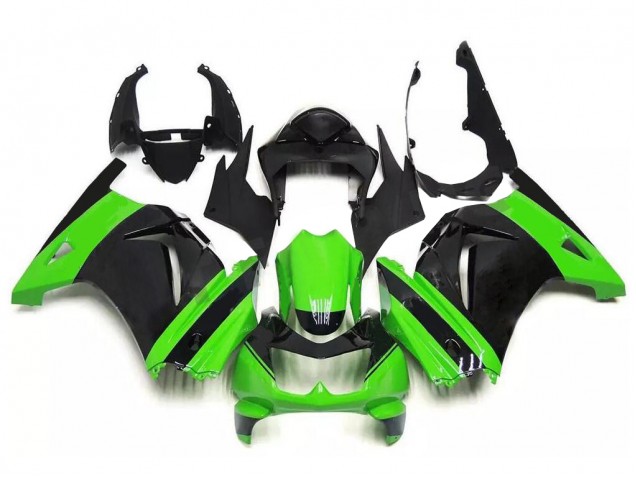 Cheap 2008-2012 Green Black Kawasaki EX250 Bike Fairings UK Cheap 2008-2012 Green Black Kawasaki EX250 Bike Fairings UK