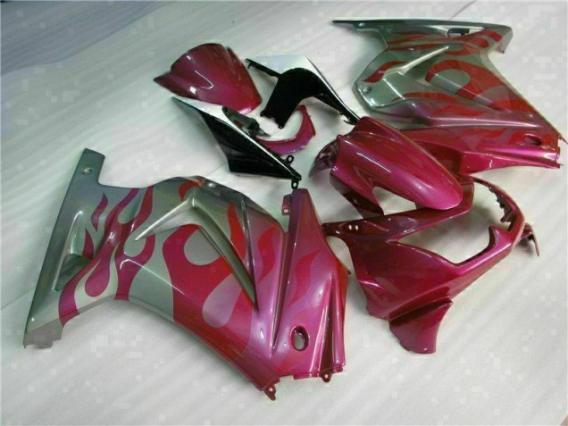 Cheap 2008-2012 Purple Red Kawasaki EX250 Replacement Motorcycle Fairings UK Cheap 2008-2012 Purple Red Kawasaki EX250 Replacement Motorcycle Fairings UK