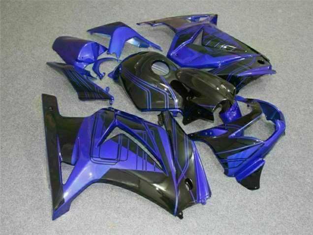 Cheap 2008-2012 Black Blue Kawasaki EX250 Bike Fairing Kit UK Cheap 2008-2012 Black Blue Kawasaki EX250 Bike Fairing Kit UK