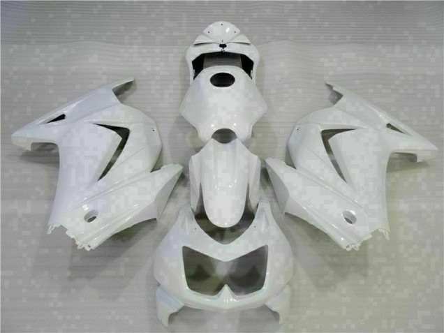 Cheap 2008-2012 White Kawasaki EX250 Motorcycle Replacement Fairings UK Cheap 2008-2012 White Kawasaki EX250 Motorcycle Replacement Fairings UK