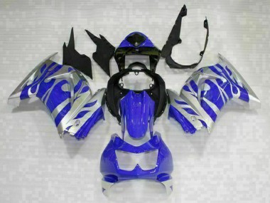 Cheap 2008-2012 Black Blue Kawasaki EX250 Replacement Fairings UK