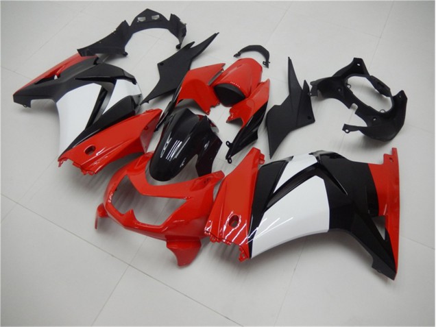 Cheap 2008-2012 Red Black White Kawasaki EX250 Motorcycle Fairings UK Cheap 2008-2012 Red Black White Kawasaki EX250 Motorcycle Fairings UK