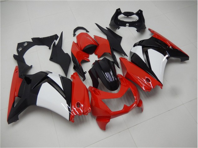Cheap 2008-2012 Red Black White Kawasaki EX250 Motorcycle Fairings UK Cheap 2008-2012 Red Black White Kawasaki EX250 Motorcycle Fairings UK