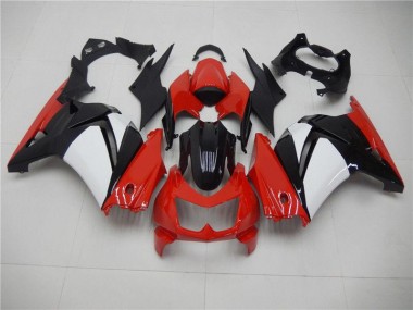 Cheap 2008-2012 Red Black White Kawasaki EX250 Motorcycle Fairings UK